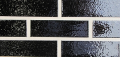 Panel elewacyjny ceglany Emaille noir cegła szkliwiona