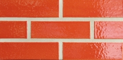 Panel elewacyjny ceglany Emaille orange cegła szkliwiona