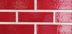 Panel elewacyjny ceglany Emaille rouge cegła szkliwiona