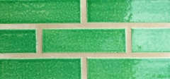 Panel elewacyjny ceglany Emaille vert cegła szkliwiona